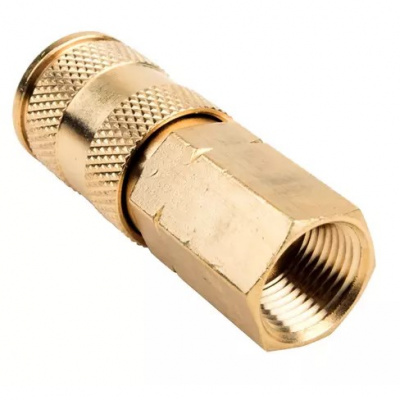 Пневморазъём металлический 3/8" внутр. резьба, латунь GARWIN PRO E30SFOG 
