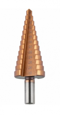 Сверло ступенчатое по мет. 6-30мм, шаг 2мм, HSS, MONOGRAM Basis 100-951 