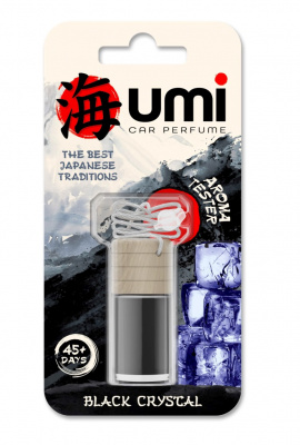 Ароматизатор воздуха UMI Черный лед, бутылочка с деревянной крышкой ТВ-2002