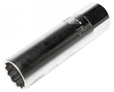 Головка свечная 3/8" 14 мм, 12-гранная магнитная, JTC-4179 
