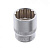 Головка 1/2" 12-гранная 25 мм AV Steel AV-521025