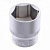 Головка 1/2" шестигранная 27мм "AV Steel" AV-520027 