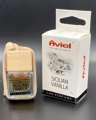 Ароматизатор PERFUME OF FRANCE "SICILIAN VANILLA" 7ml подвес Aviel