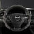 Накладка руля AUTOPREMIER, пластик ABS, алькантара, текстурная, чёрный, размер (М-L) GPS1000М 
