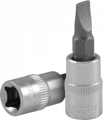Насадка торцевая 1/4" DR с вставкой SL 4мм Ombra 114504 
