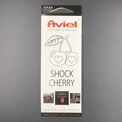 Ароматизатор PERFUME OF FRANCE "SHOCK CHERRY" (кар