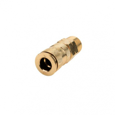 Пневморазъём металлический 1/2" внеш. резьба, латунь GARWIN PRO E40SMOG 