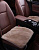 Накидка меховая "ANTISLIP SEAT", комплект на передние сиденья 2 шт., бежевый, искусственный мех HR 16