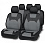 FLM1400 Авточехлы AUTOPREMIER FLAGMAN CROSS, черны