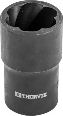 Головка торцевая спиральная для поврежденного крепежа 1/2"DR, 21 мм, Thorvik BES1221